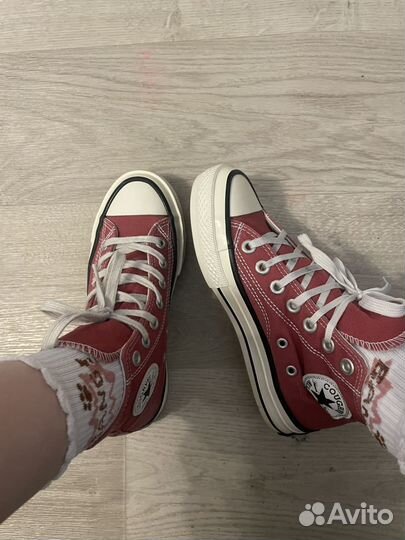 Кеды женские конверсы