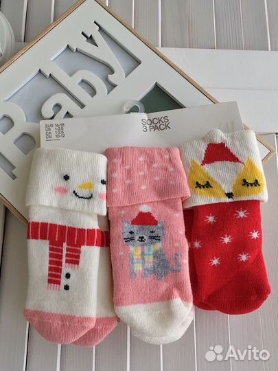 Носки махровые hm