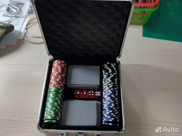 Покерный набор бу