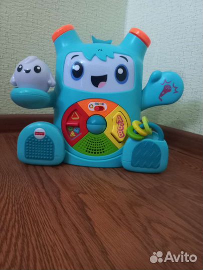 Интерактивная игрушка Fisher-price рокит и спарки