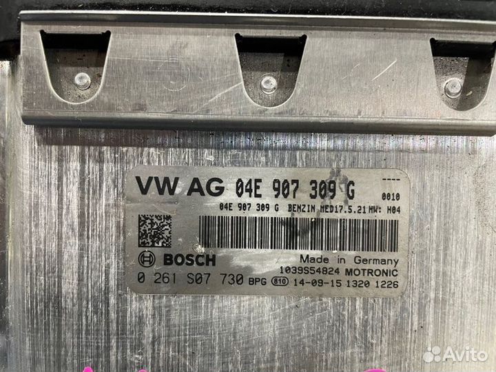 Эбу двигателя Volkswagen Golf 7 CPT 1.4T