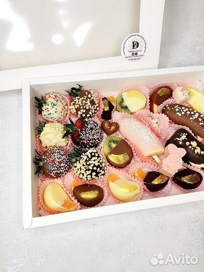 Клубника в шоколаде, конфеты ручной работы