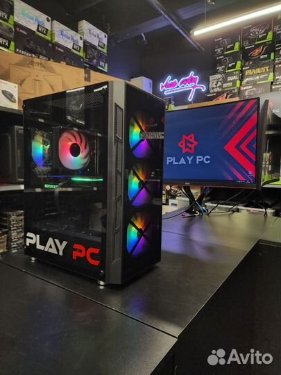 Игровой пк i3 12100f RTX 2060 Super 8gb