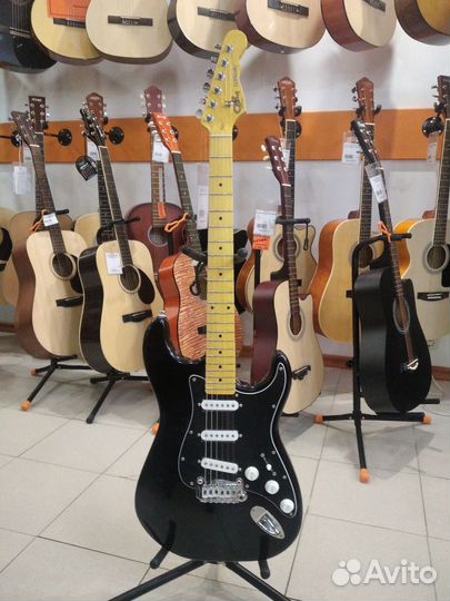 Электрогитара G&L Tribute Legacy Gloss Black MP