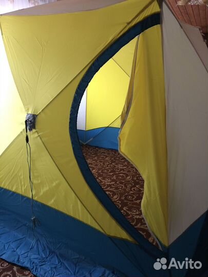 Палатка для зимней рыбалки 3-х местная