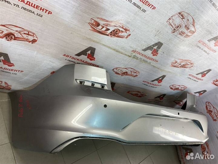 Бампер задний Volkswagen Polo (Mk6 Rus) 2020-Н.в