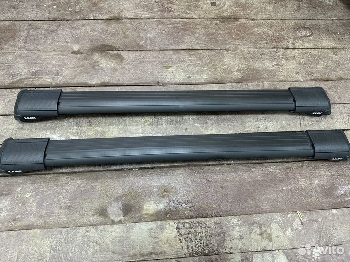 Багажник на рейлинги lux hunter