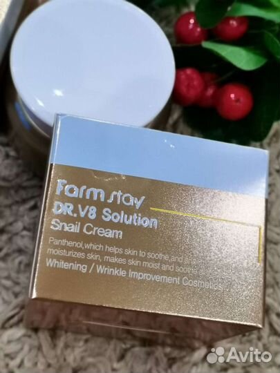 Крем для лица Farm Stay Dr. V8 Solution