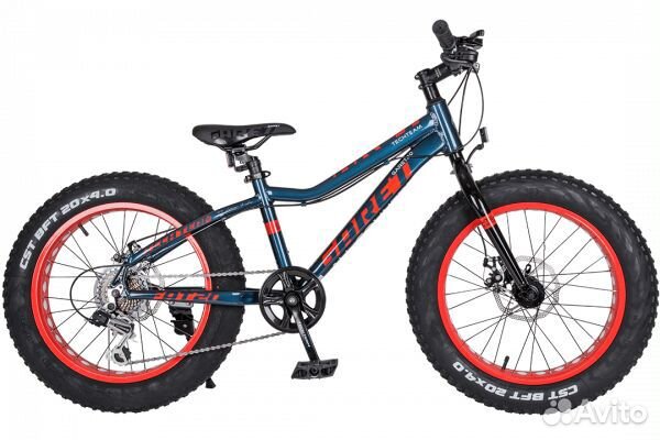 20д Fatbike TechTeam Garet рост 12 серый