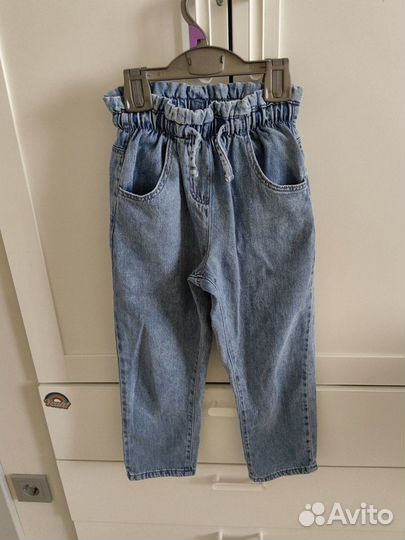 Легкие джинсы next для девочки 122 см