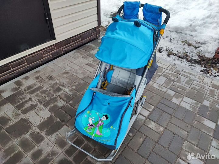 Коляска санки Nika kids