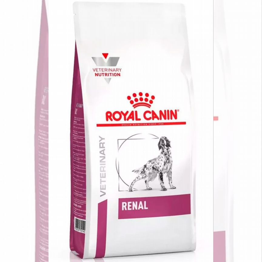 Корм для собак royal canin renal 2кг