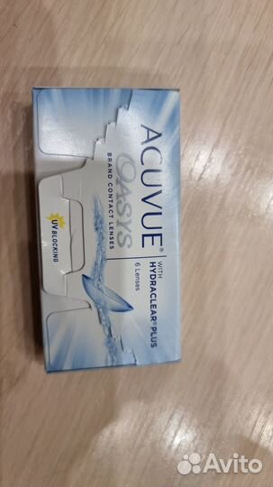Линзы контактные acuvue