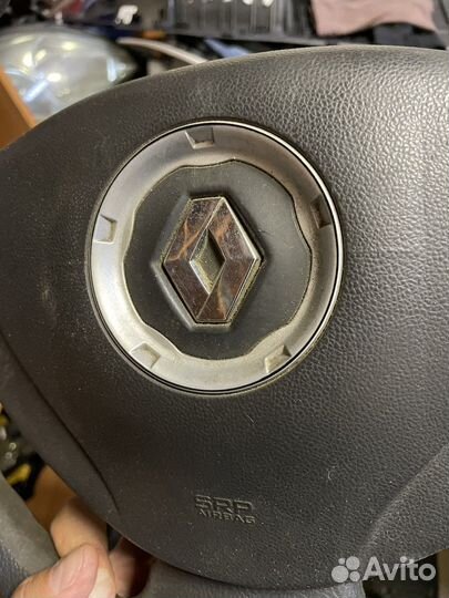 Renault sandero подушка безопасности в руль