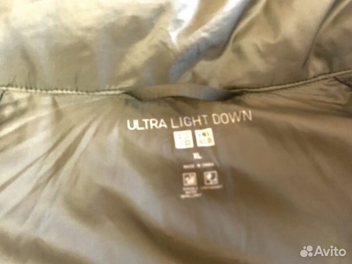 Пуховик Uniqlo Ultra light down XL