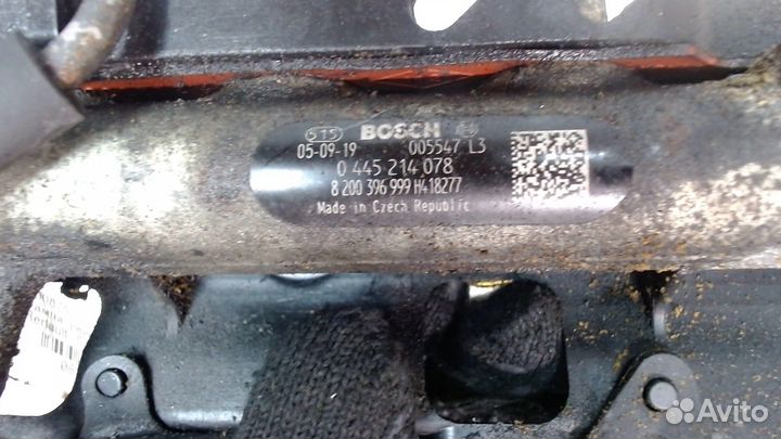 Рампа (рейка) топливная Renault Scenic, 2006