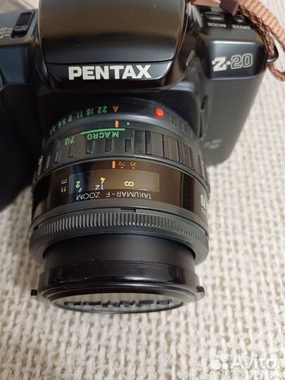 Зеркальный плёночный фотоаппарат pentax z-20
