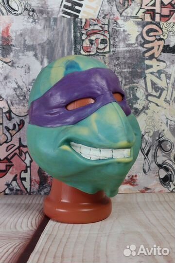 Маска черепашки-ниндзя Донателло