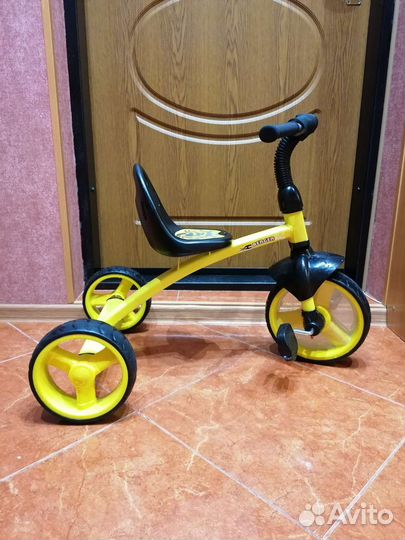 Детский трехколесный велосипед бу