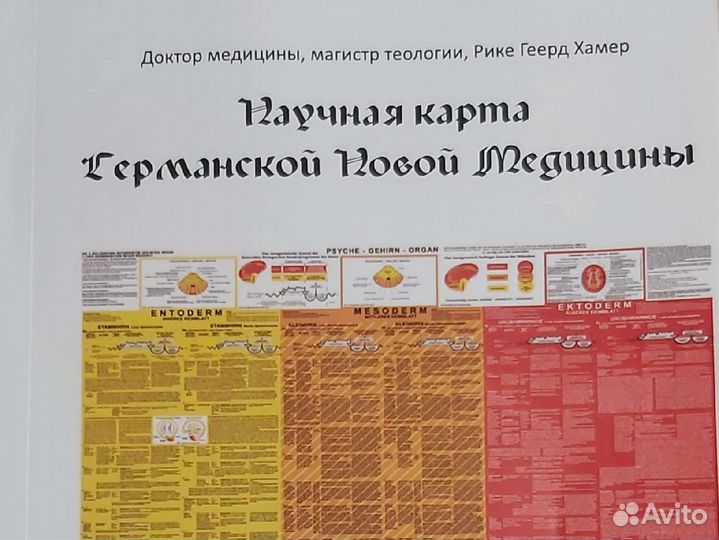 Рике Хамер Научная карта Германской Новой Медицины