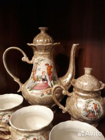 Чайно кофейный сервиз мадонна