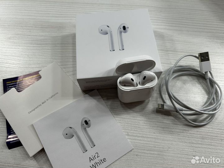 Беспроводные наушники Air 2 для iPhone и Android