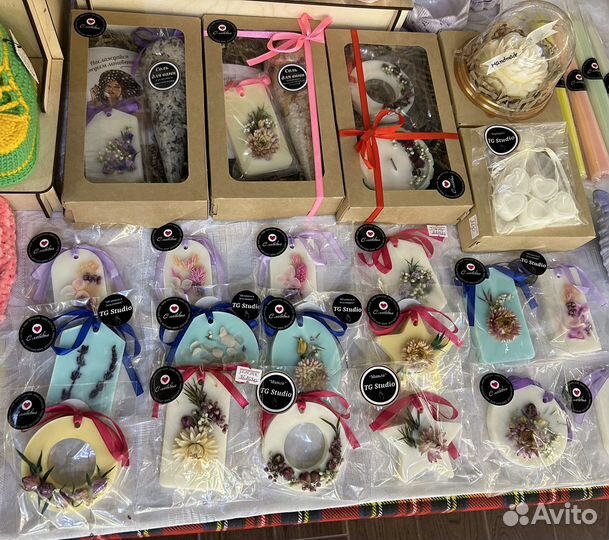 Свечи декоративные и ароматические