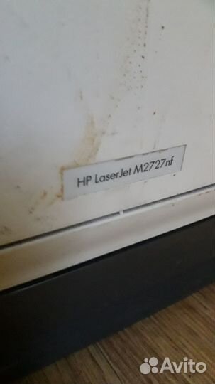 Мфу HP laser jet m2727 nf