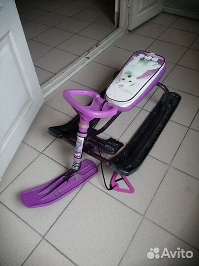 Детский снегокат бу