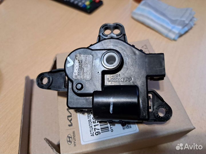 Привод заслонки отопителя хендай, кия
