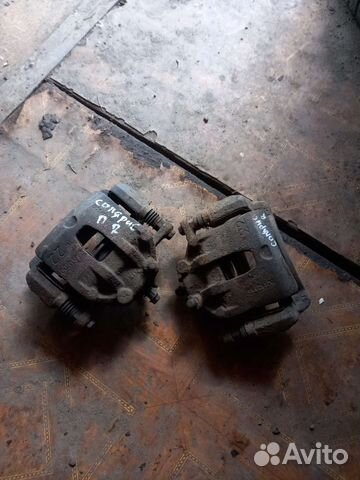 Hyundai solaris суппорт тормозной передний