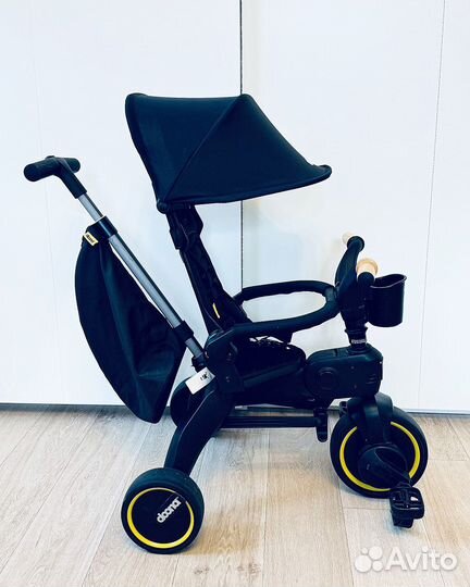 Детский велосипед Doona Liki Trike S5 Nitro Black