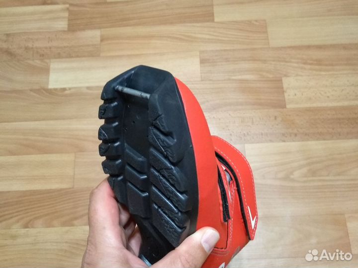 Лыжи беговые детские 160 с ботинками 35