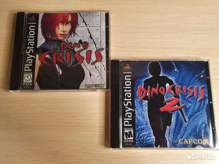 Dino crisis Collection ps1 ps one Playstation пс1