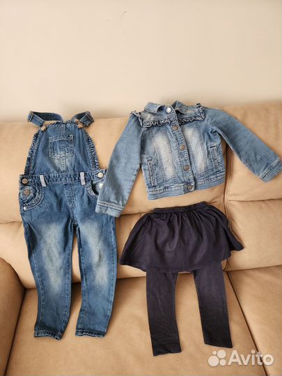 Продаю вещи пакетом на девочку 104-110,mothercare