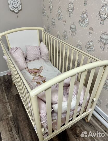 Детская кровать с комодом Pali