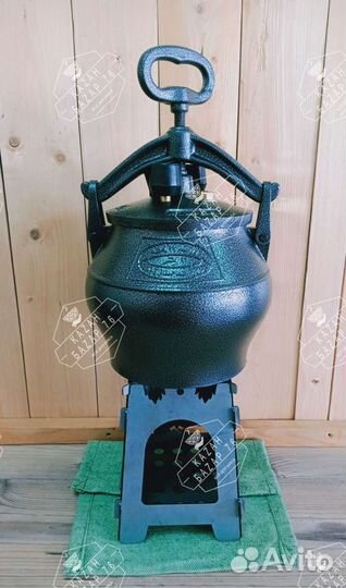 Печка щепочница 2мм походная с сумка