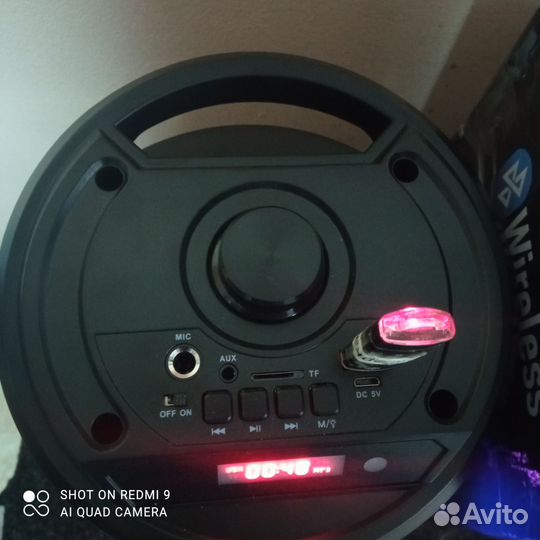 Портативная колонка Ginzzu GM-220