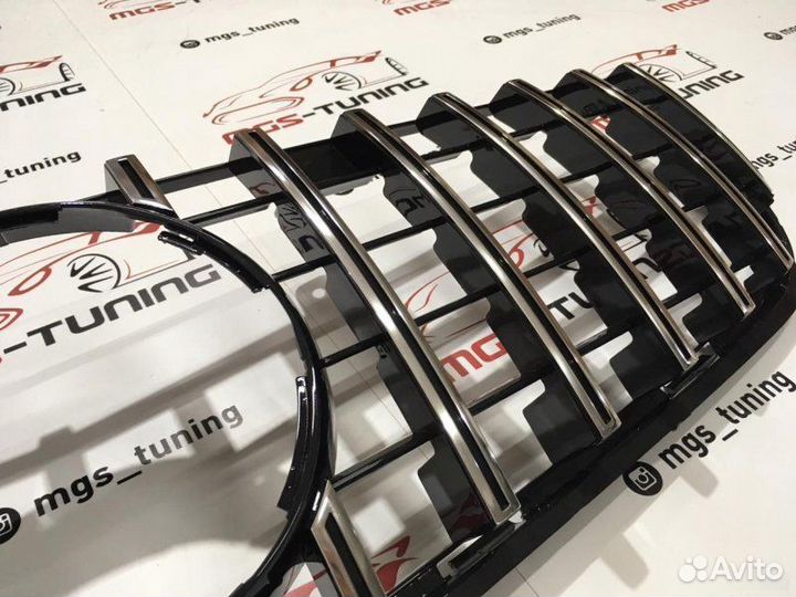 Решетка на Mercedes ML-Class w166 GT Без звезды