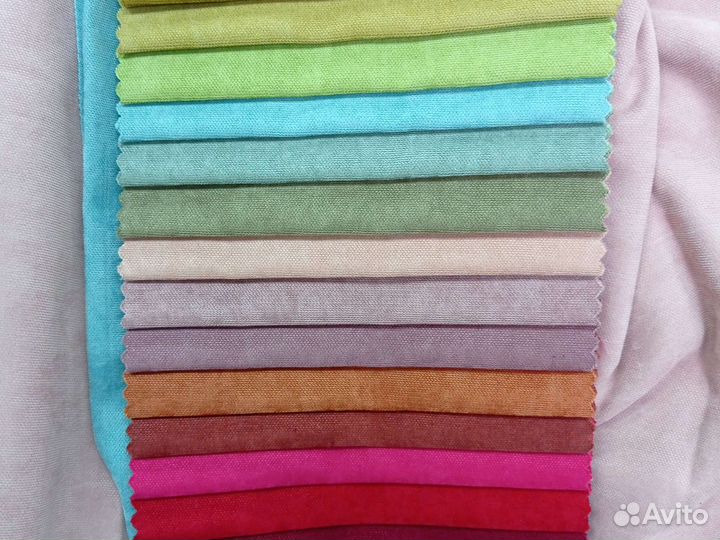 Ткань для штор канвас