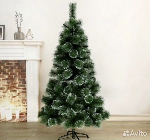 Елка искусственная 120,150,180,210 см+ гирлянда
