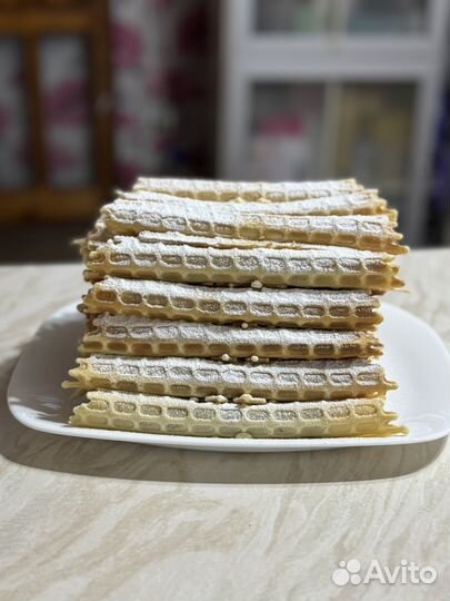 Вафли домашние