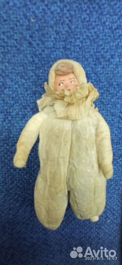 Ватные елочные игрушка