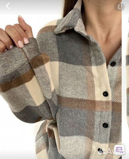 Теплая рубашка