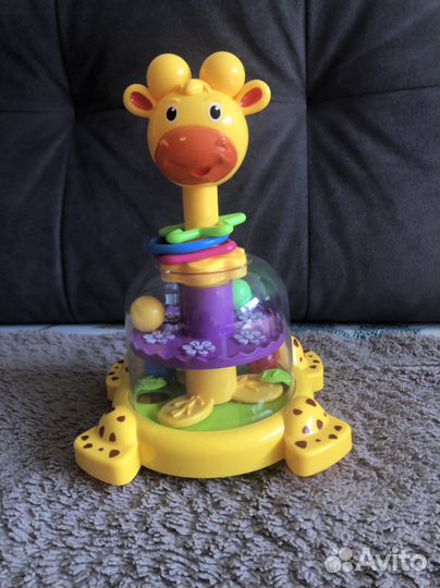 Юла Жираф вертушка