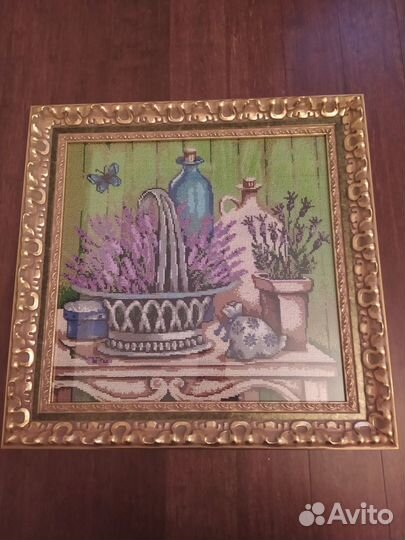 Картина вышитая бисером 