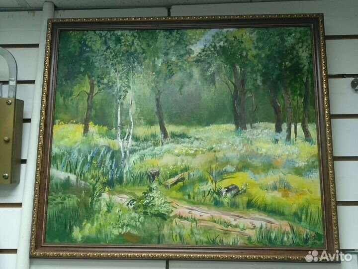 Картина маслом на холсте 