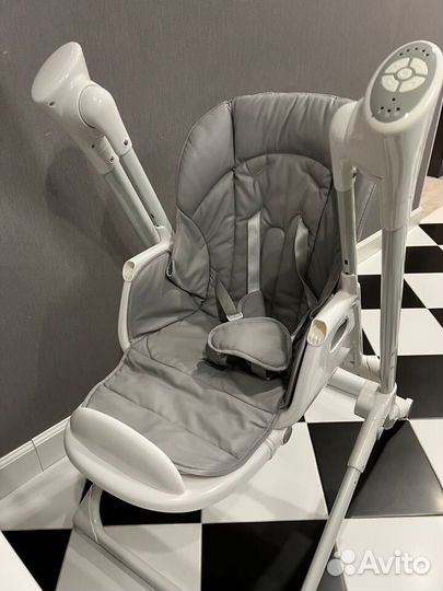 Стульчик для кормления + качели