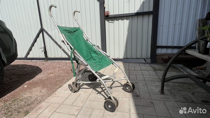 Советская детская коляска трость