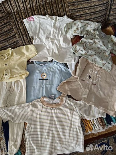 Детская одежда пакетом, новорождённым